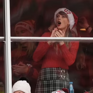 Tony Romo calls Taylor Swift Travis Kelce’s ‘wife’ AGAIN after cameras cut to her in the stands at Chiefs’ Christmas Day showdown with Raiders