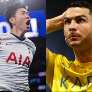 Cristiano Ronaldo scores 54 goals in 2023 but still loses to Son Heung Min, missing out on the Best in Asia award