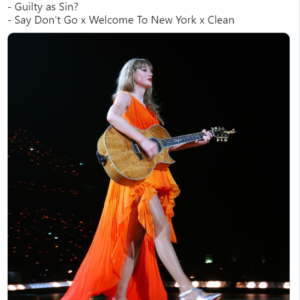 Taylor Swift’s surprise songs from the second night of her Stockholm Eras Tour included a triple mashup for her 89th performance.