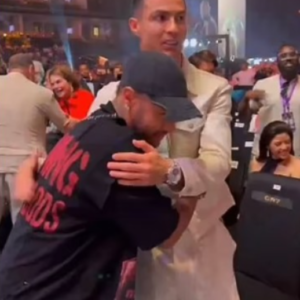 Ronaldo Reunites with Neymar, Sports Stars Gather at Fury vs. Usyk Boxing Showdown