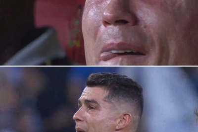 Ronaldo was denied a super goal by the post and cried like rain after losing to Al Hilal